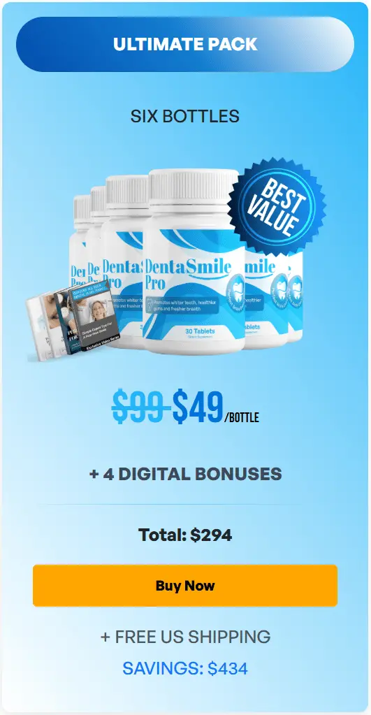 dentasmile pro buy 6 bottle